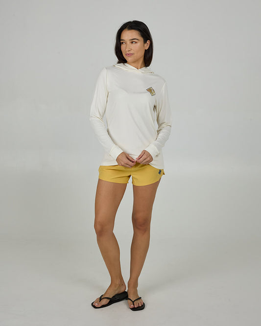 Tippet Fill Hood Sunshirt - Off White