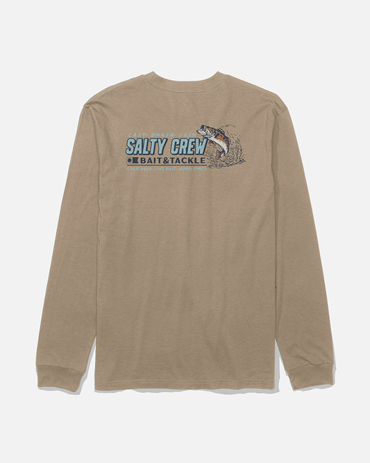 Live Bait Ls Tee - Twig