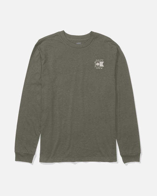 Call Sign Ls Tee - Dusty Olive