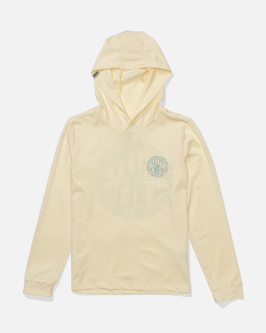 Global Hood Sunshirt Kids - Chartreuse