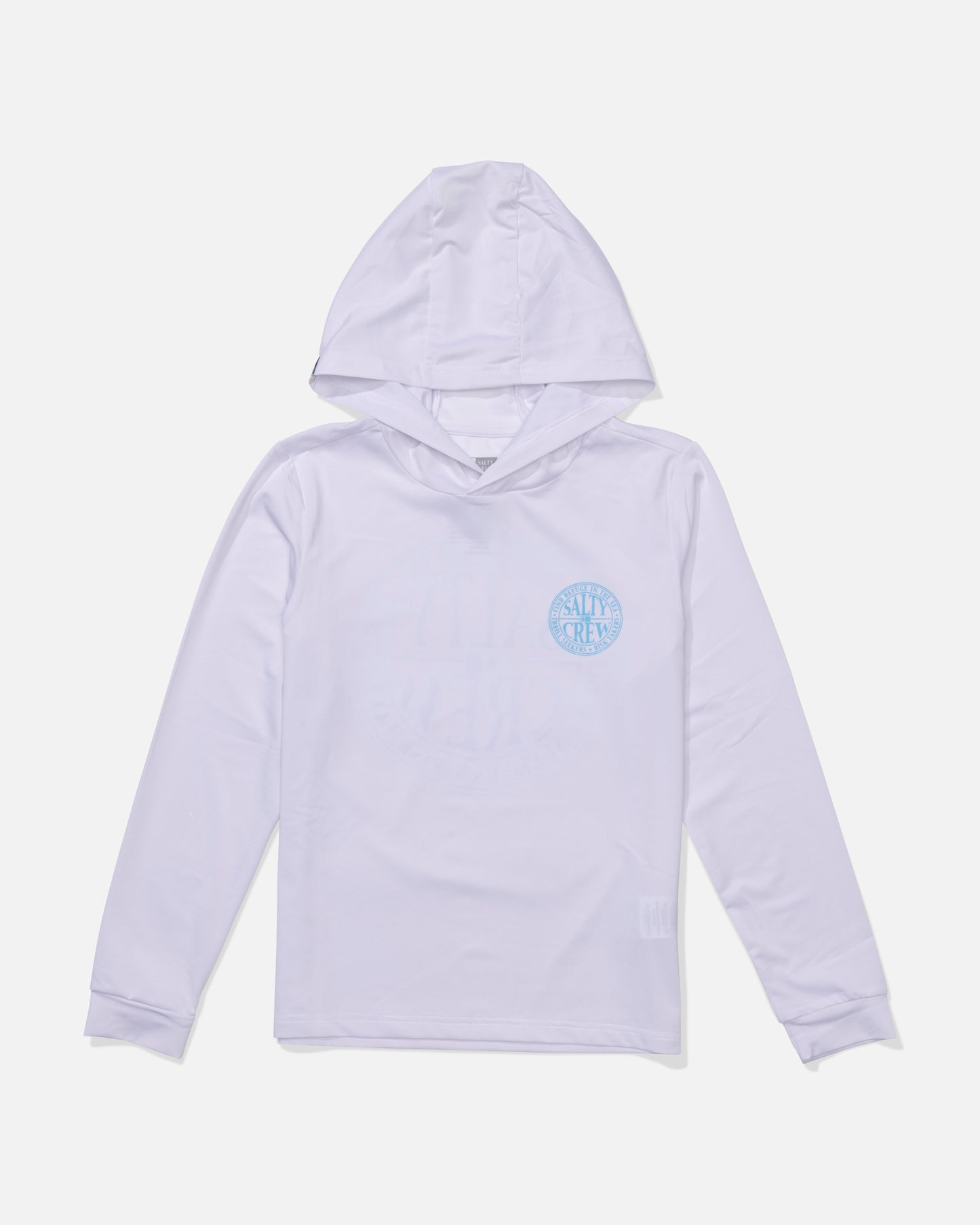 Global Hood Sunshirt Kids - White/Slate