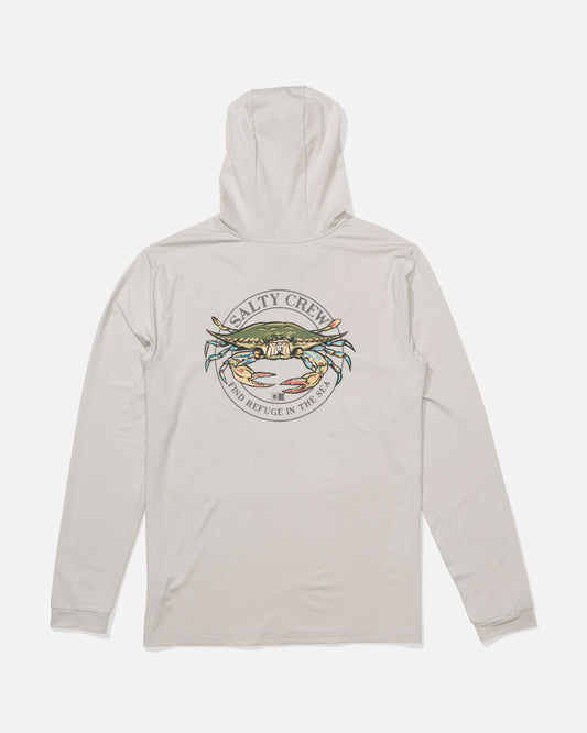 Jimmy Hooded Sunshirt - Athletic Heather