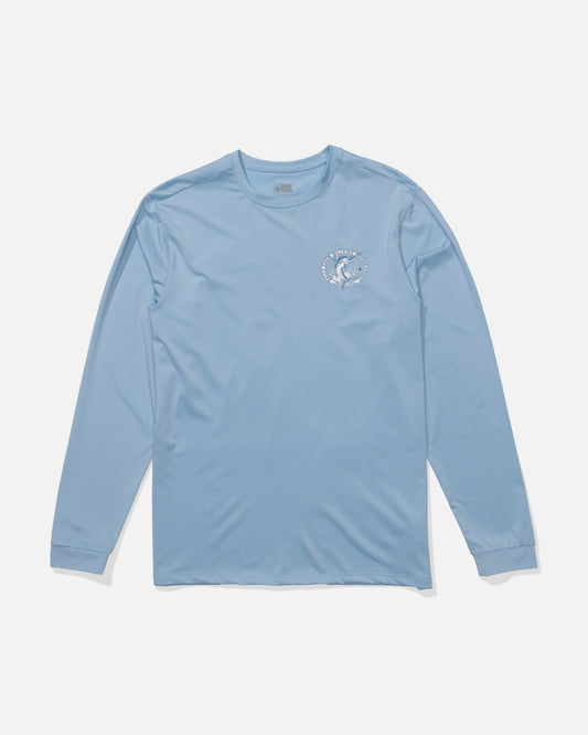 Shootout Ls Sunshirt - Clear Sky