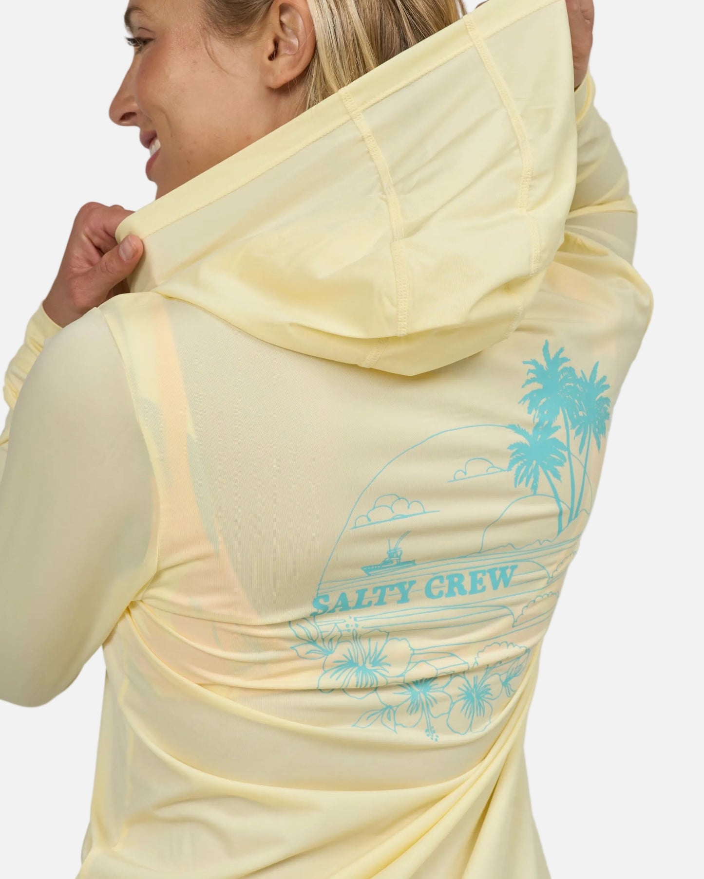 Heatwave Hooded Sunshirt - Banana