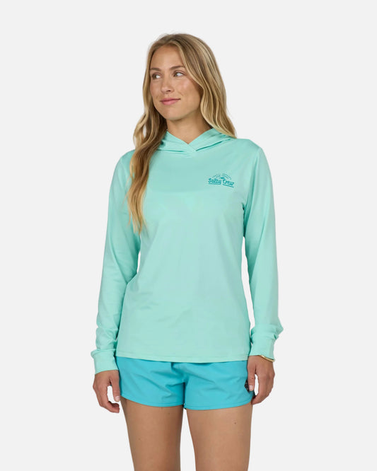 Unscripted Hooded Sunshirt - Mint