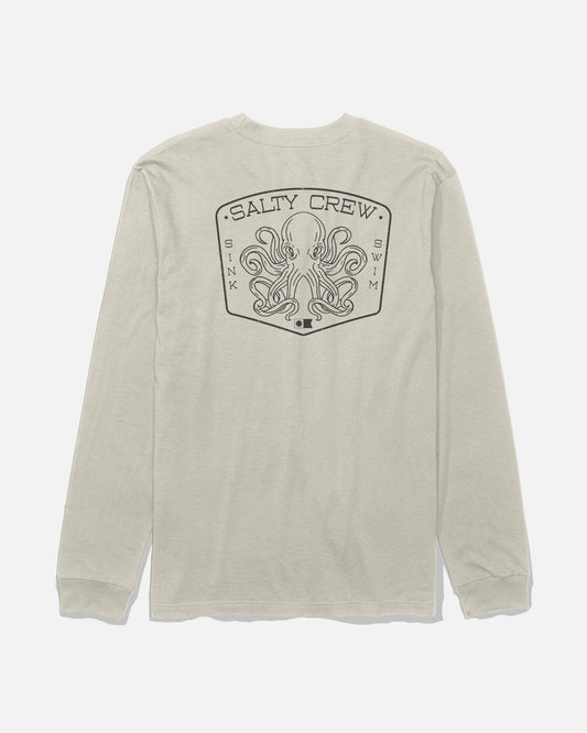 Tako Club Ls Tee - Moonbeam