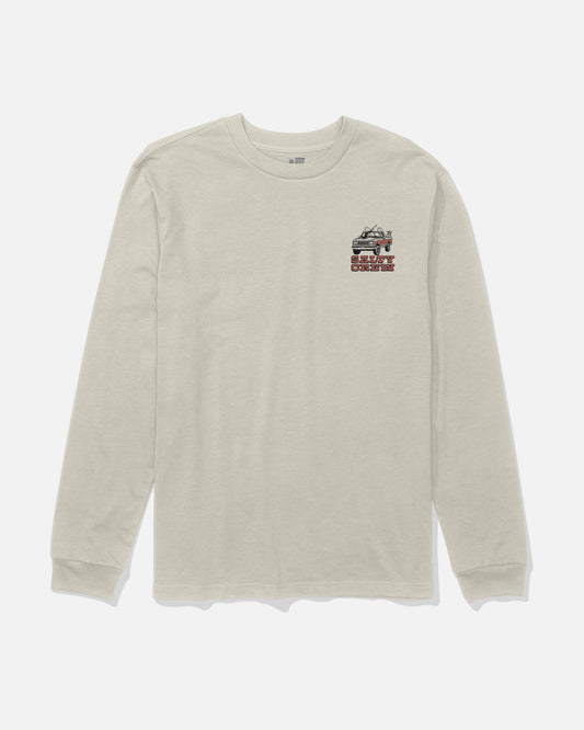 Truck Stop Ls Tee Kids - Moonbeam