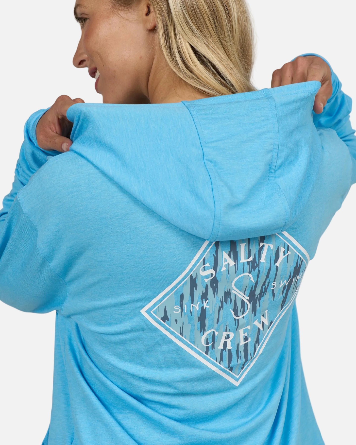 Tippet Fill Tech Hoody - Pool Blue
