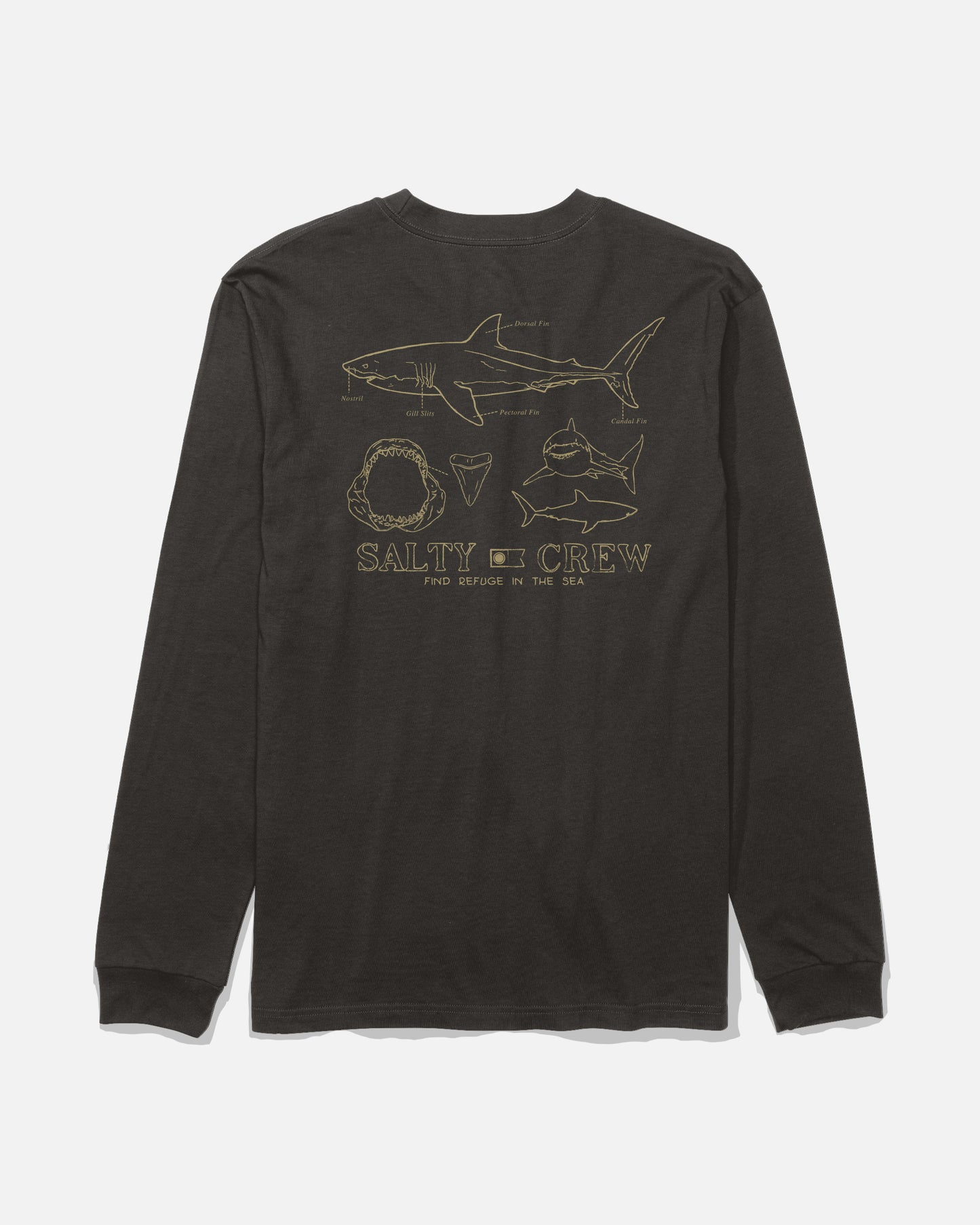 Great White Ls Tee - Black