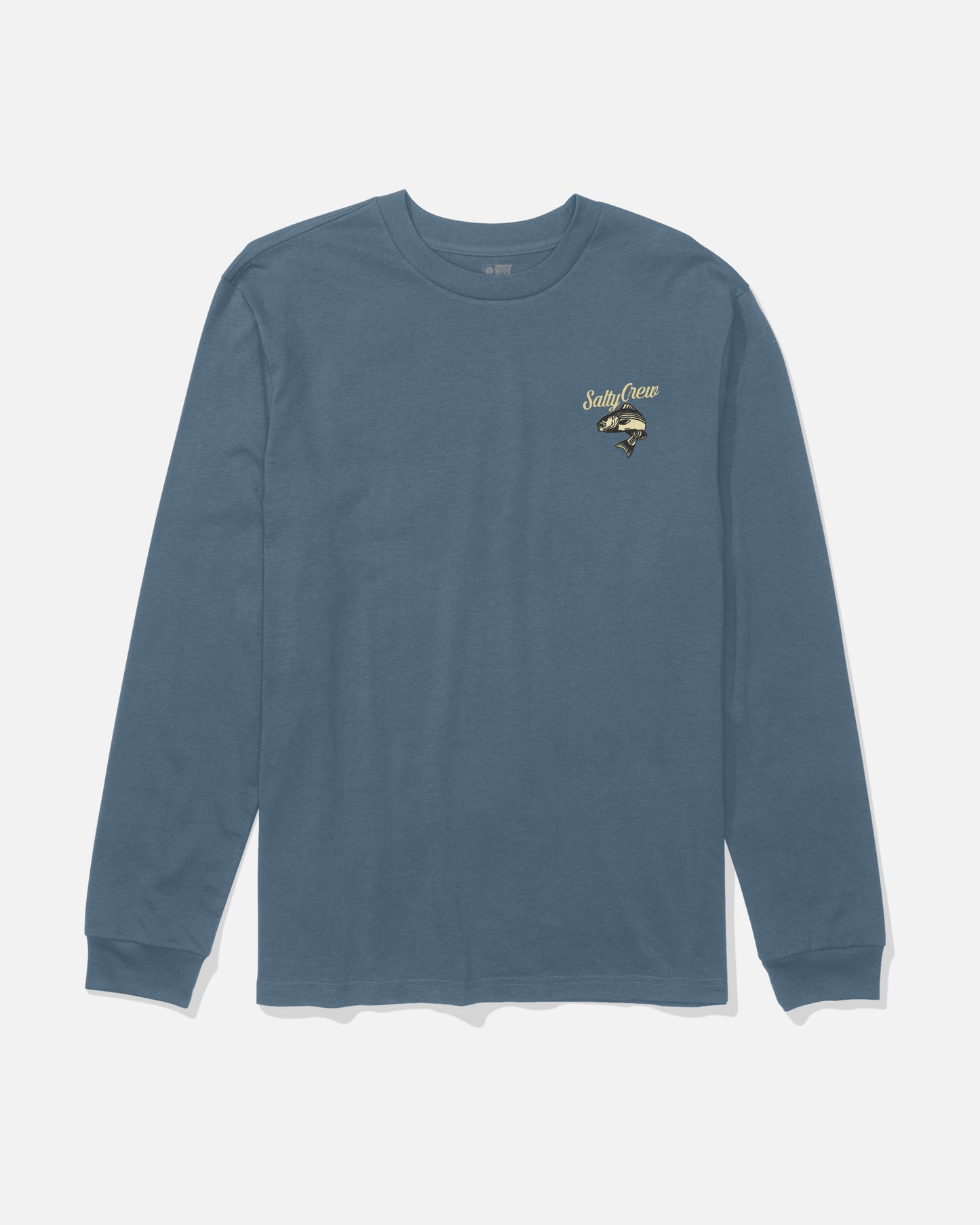 Striped Ls Tee - Slate