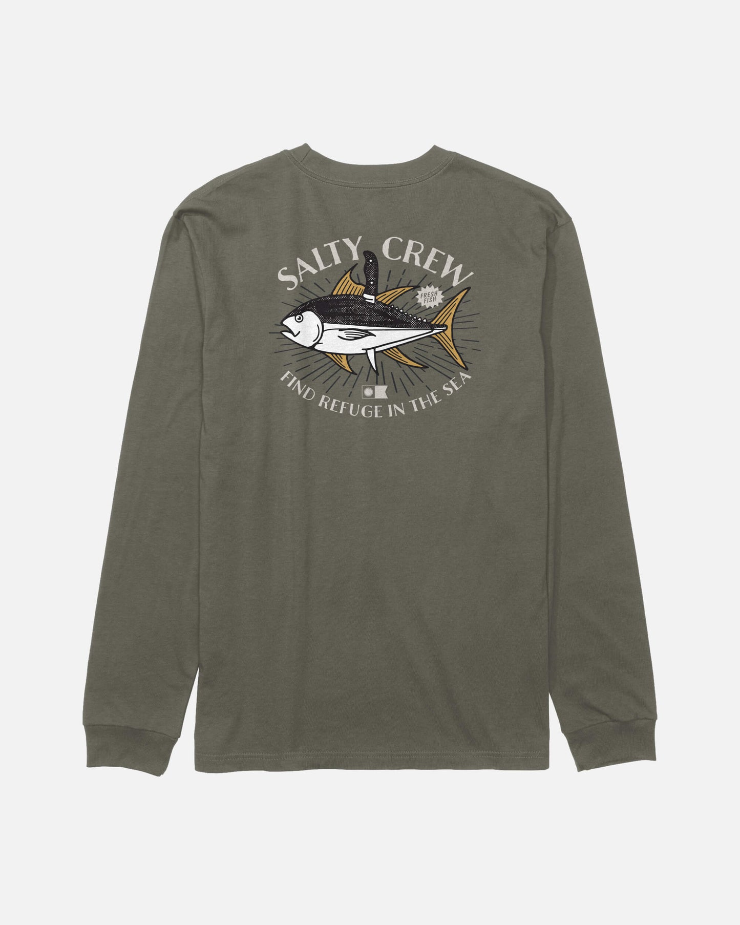 Omakase Ls Tee Kids - Dusty Olive