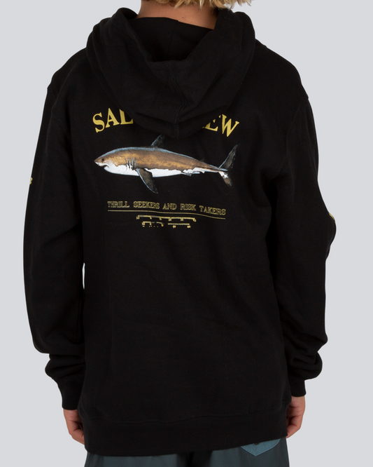 Bruce Hood Fleece Kids - Black