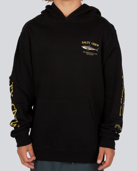 Bruce Hood Fleece Kids - Black