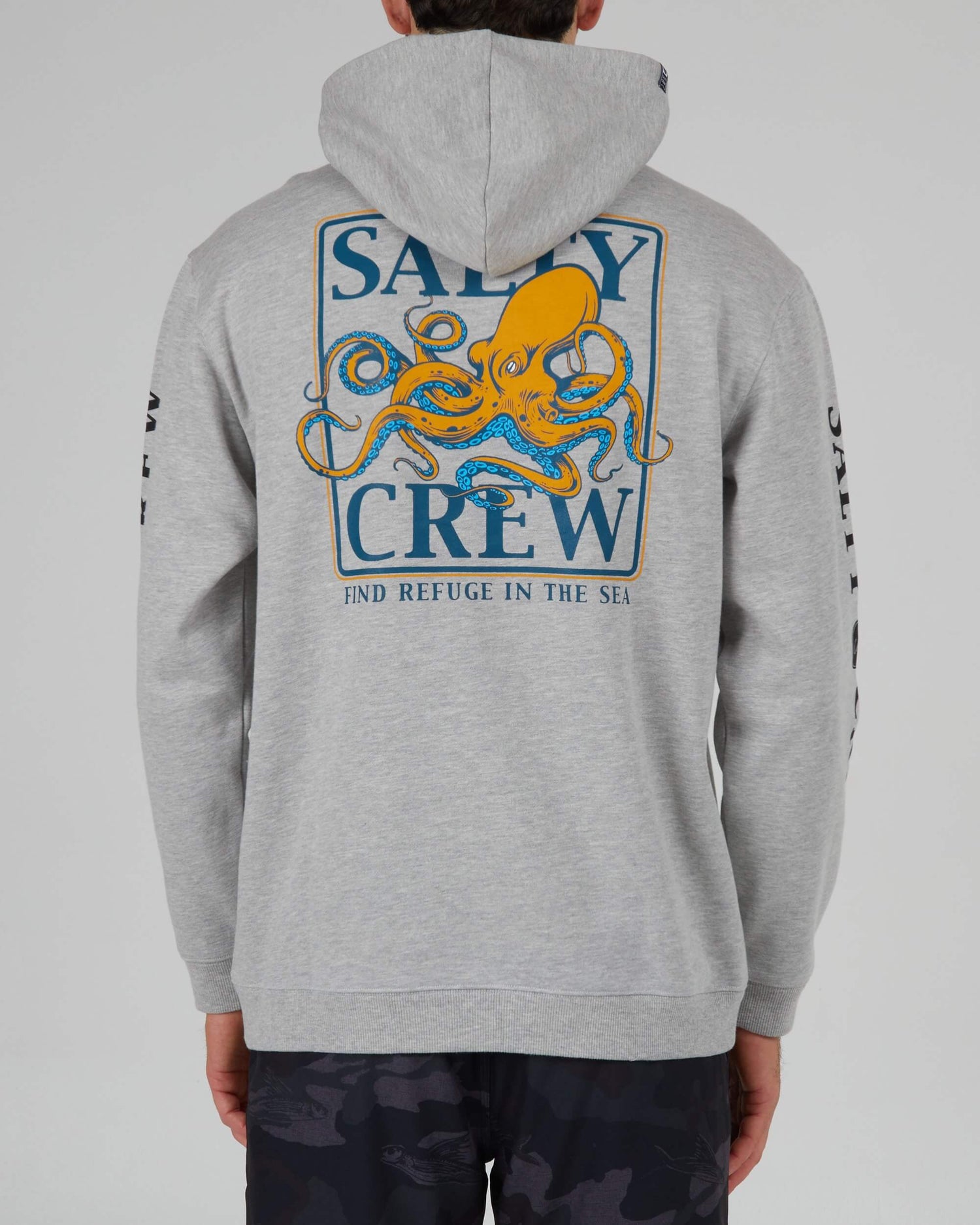 Salty Crew Men - Ink Slinger Fleece - Grey Heather