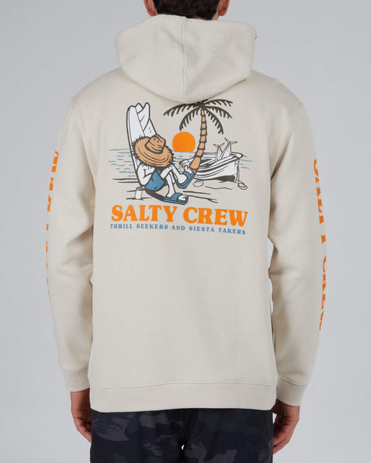 Salty Crew Men - Siesta Hood Fleece - Bone