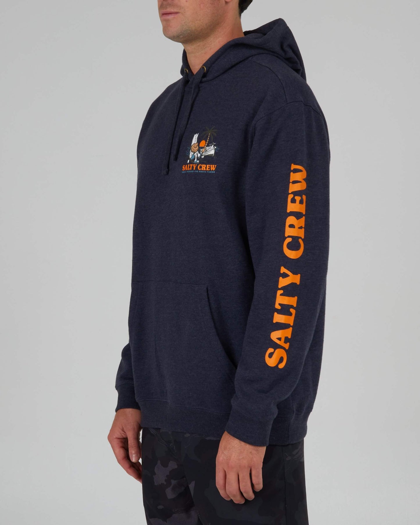 Salty Crew Hommes - Siesta Hood Fleece - Navy