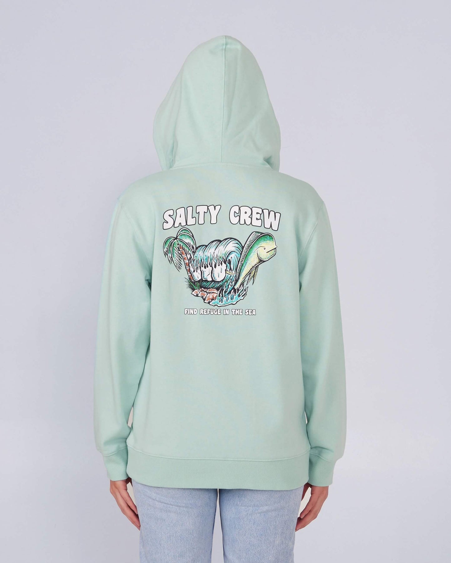 Salty Crew Womens - Shaka Zip Hoody - Jade