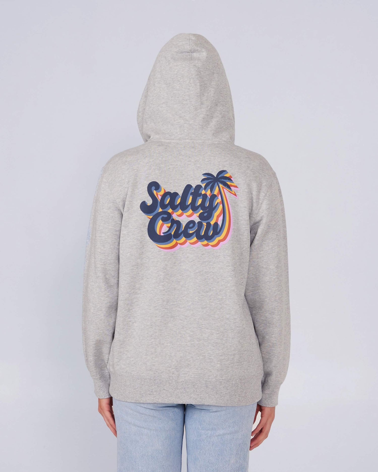 Salty Crew Womens - Salty Seventies Zip Hoody - (vêtements à capuche zippés) Athletic Heather