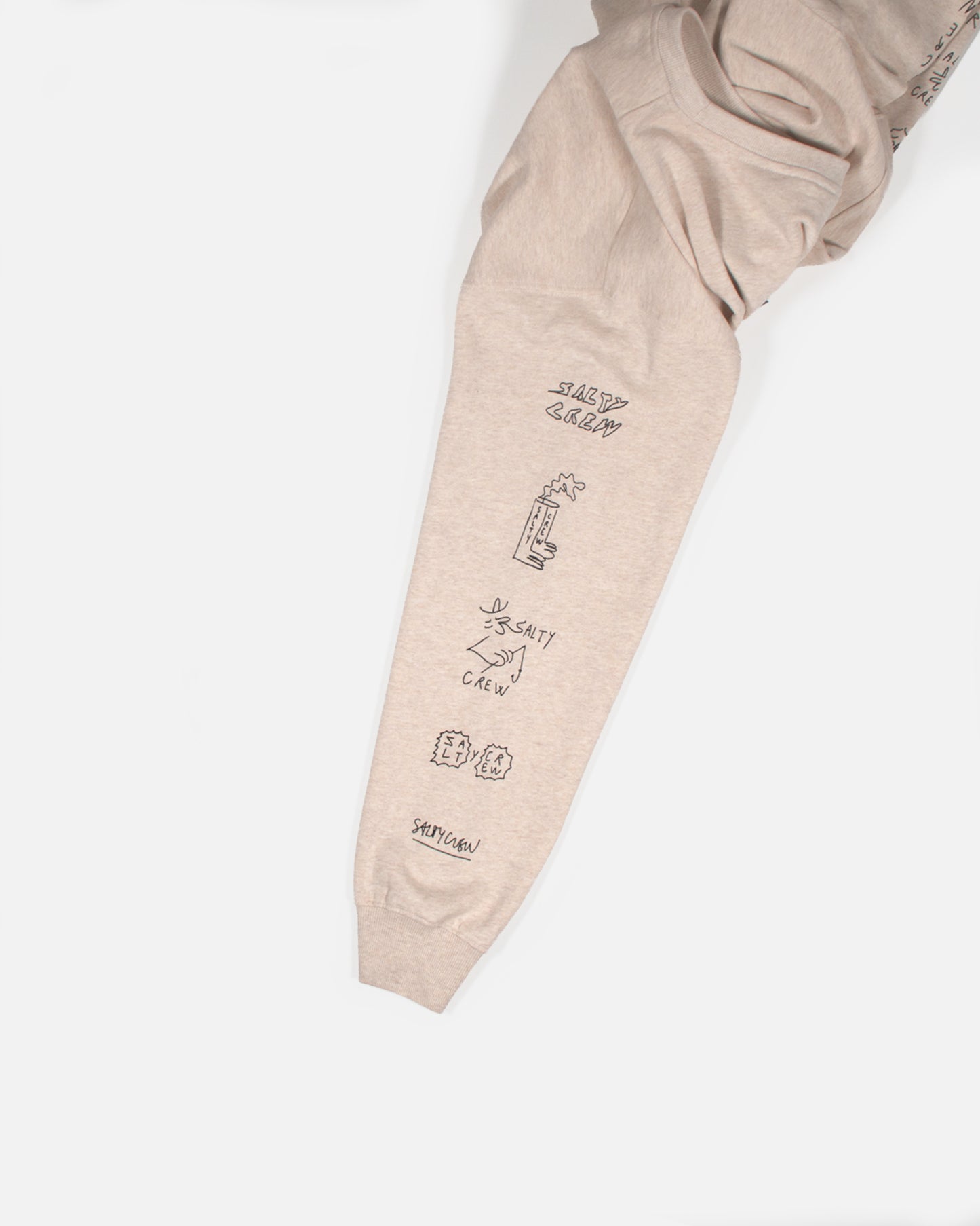 Reel Lb Crewneck - Oatmeal Heather