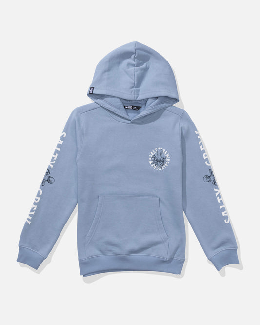 Salty crew FLEECE STANDARD Tentacles Fleece Kids - Marine Blue in MARINE BLUE