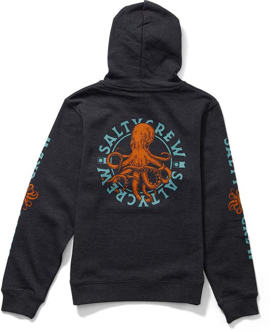 Tentacles Hooded Fleece - Navy