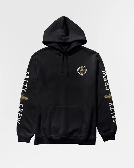 Tentacles Hooded Fleece - Black