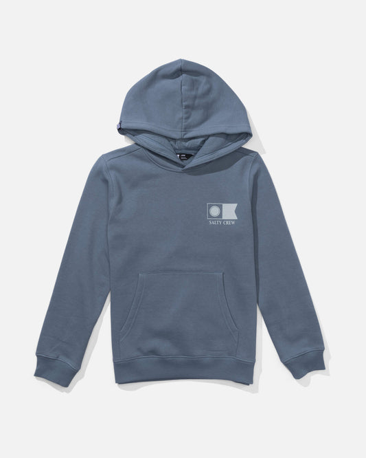 Salty crew FLEECE STANDARD Flagship Fleece Kids - Slate in Slate