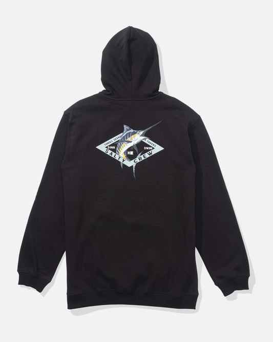 Salty crew FLEECE STANDARD Diamond Marlin Fleece - Black in Black