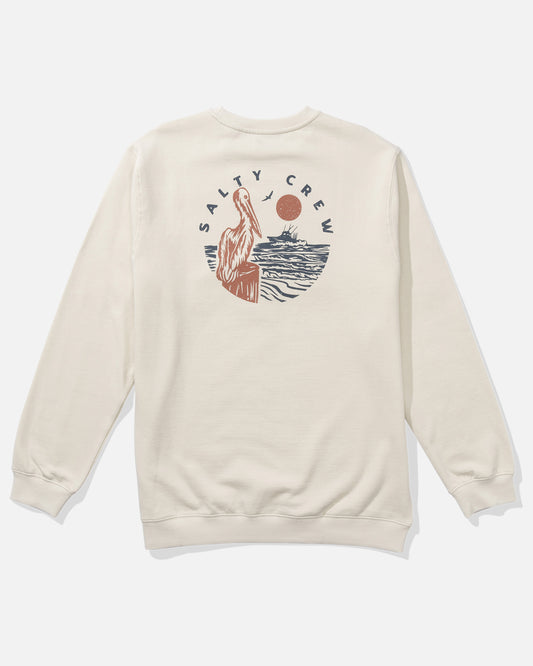 Stake Out Crew Fleece - Moonbeam