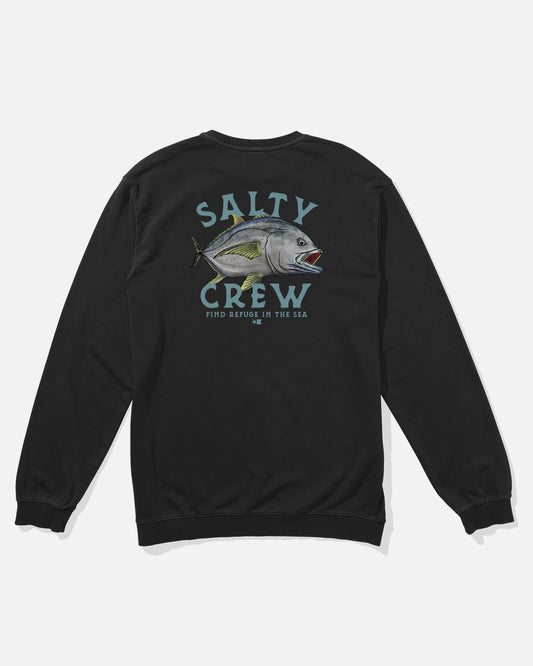 Ulua Crew Fleece - Black