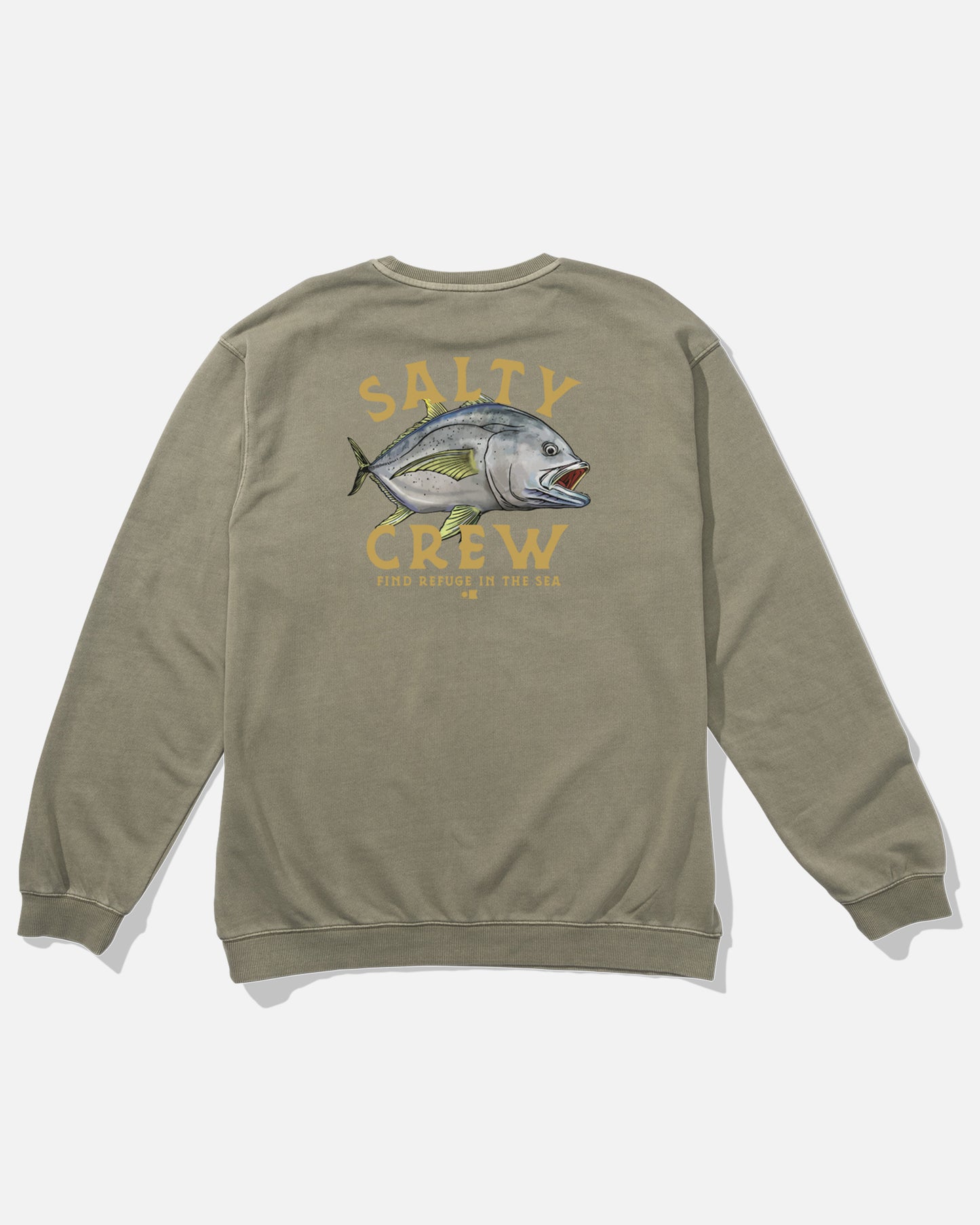 Ulua Crew Fleece - Dusty Olive