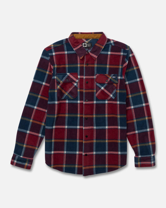 Swellter Polar Flannel Shirt - Midnight Navy