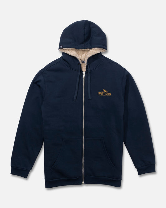 Coastal Sherpa Fleece - Midnight Navy
