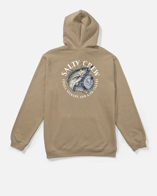 Reel Fly Vintage Hood Fleece - Stone