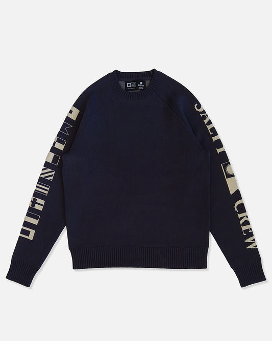 Alpha Knit - Midnight Navy