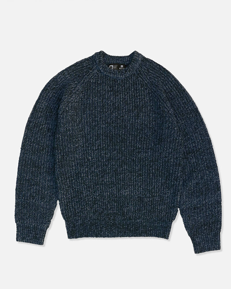 Harbor Fishermans Knit - Midnight Navy
