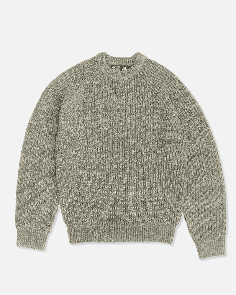 Harbor Fishermans Knit - Natural Heather
