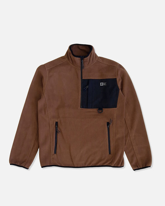 Tundra Polar Fleece 1/2 Zip - Friar Brown