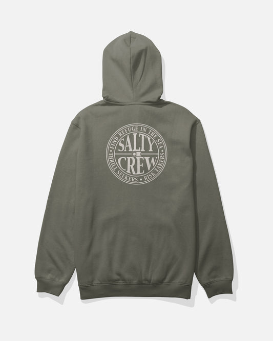 Global Zip Fleece - Dusty Olive