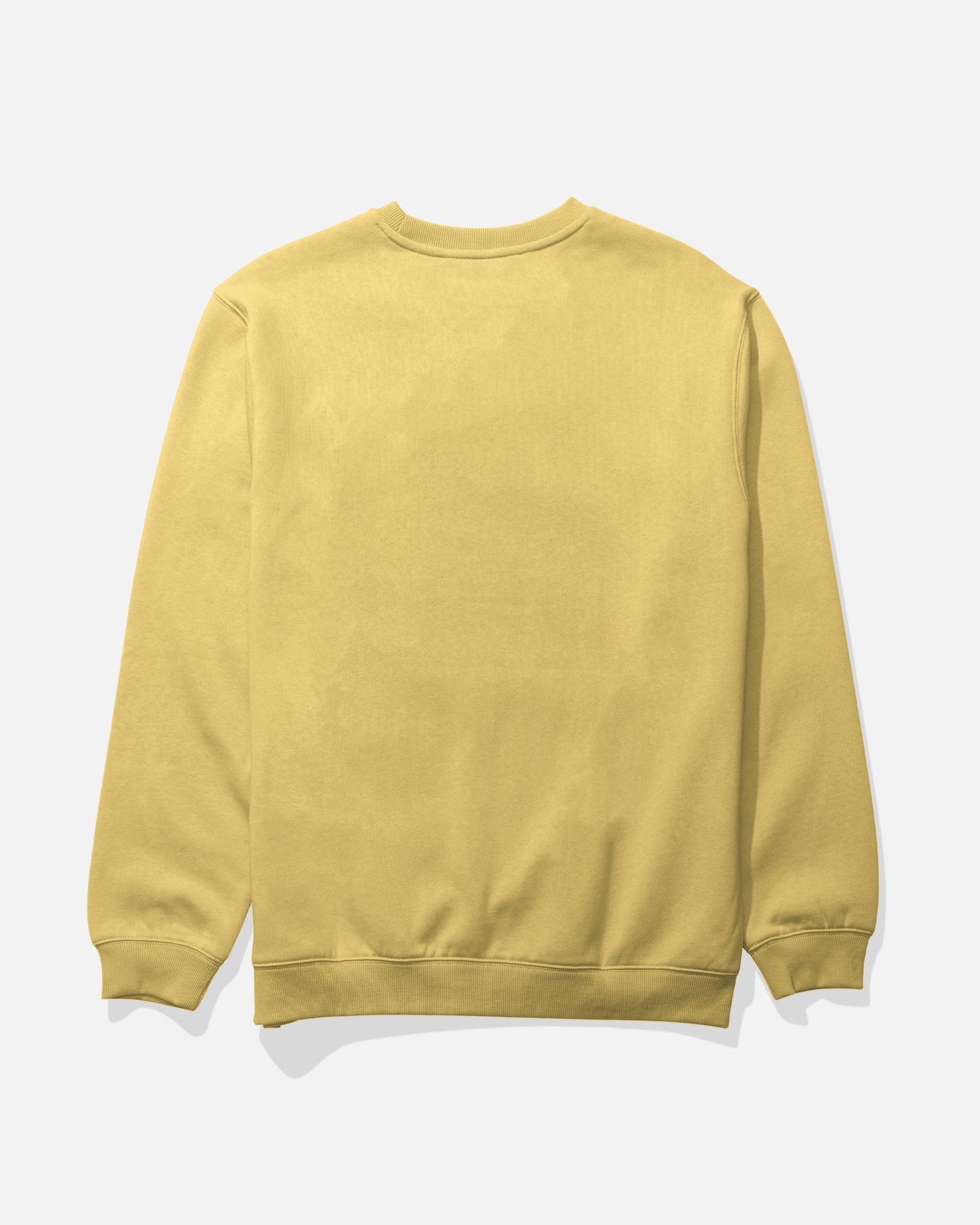 Worn In Crew Fleece - Mineral Yellow