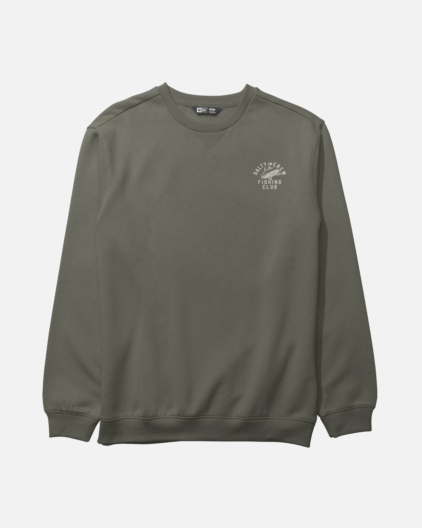 Fishing Club Crew - Dusty Olive