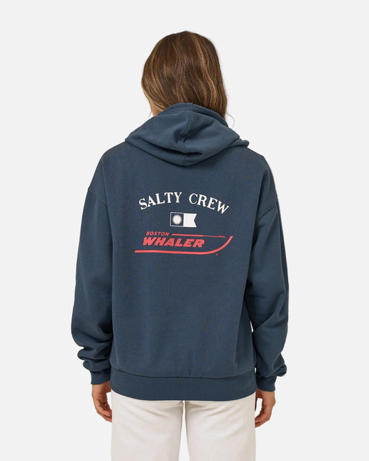 Whaler Hoodie - Midnight Navy