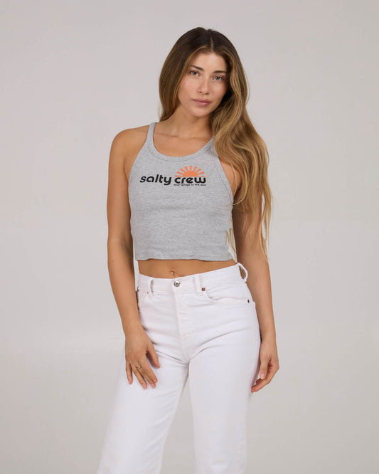 Salty crew TANK STANDARD Fun In The Sun Tank - Athletic Heather in Athletic Heather