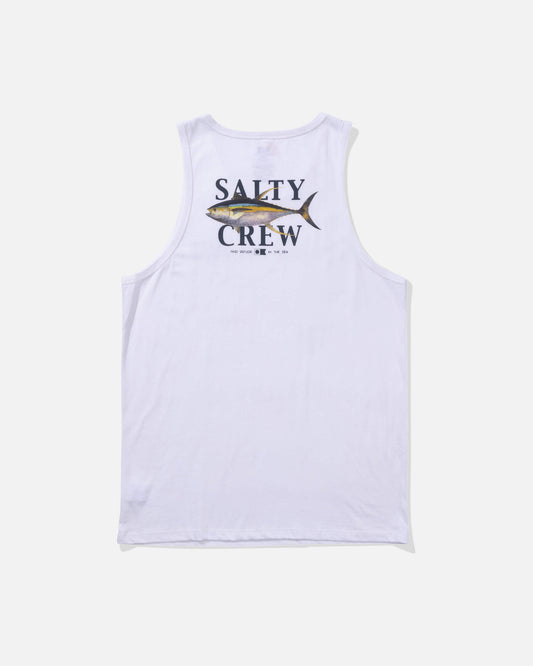 Salty crew TANK STANDARD Yellowfin Tank - White in White