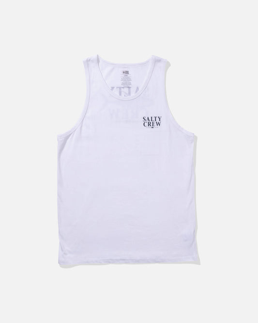 Salty crew TANK STANDARD Yellowfin Tank - White in White