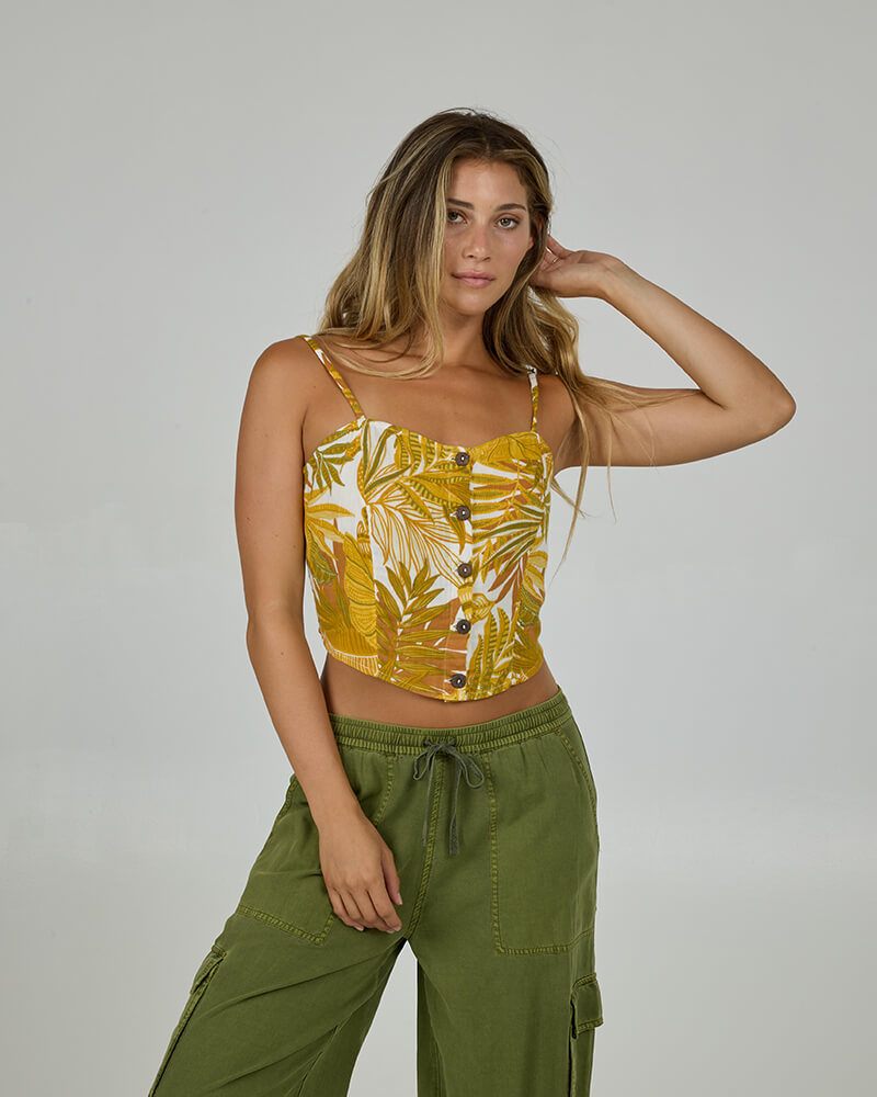 Tropicali Cami - Cream