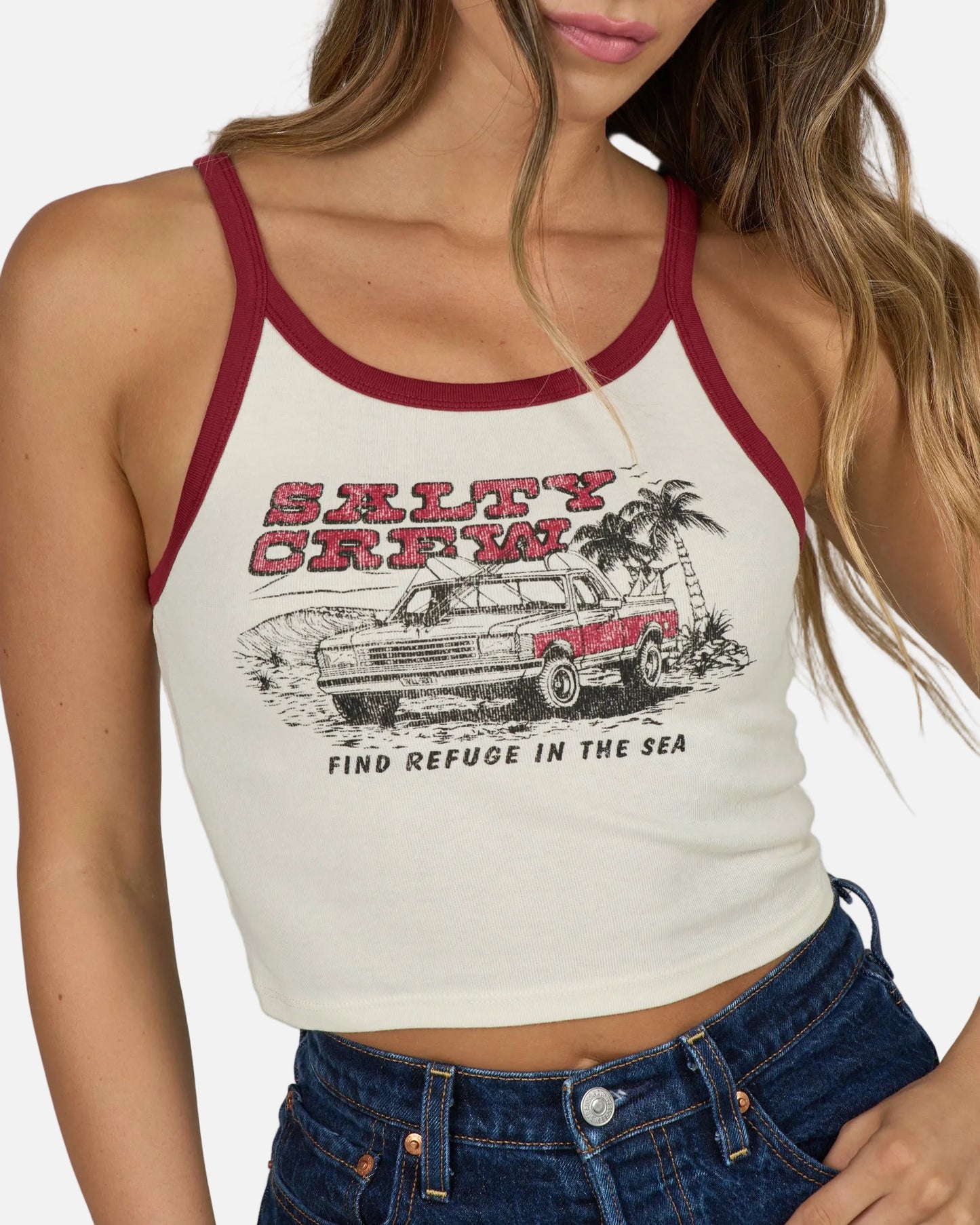 Truck Stop Tank - Off White
