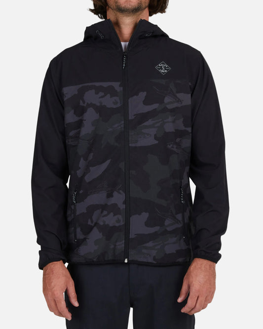 Stowaway Jacket - Black Camo