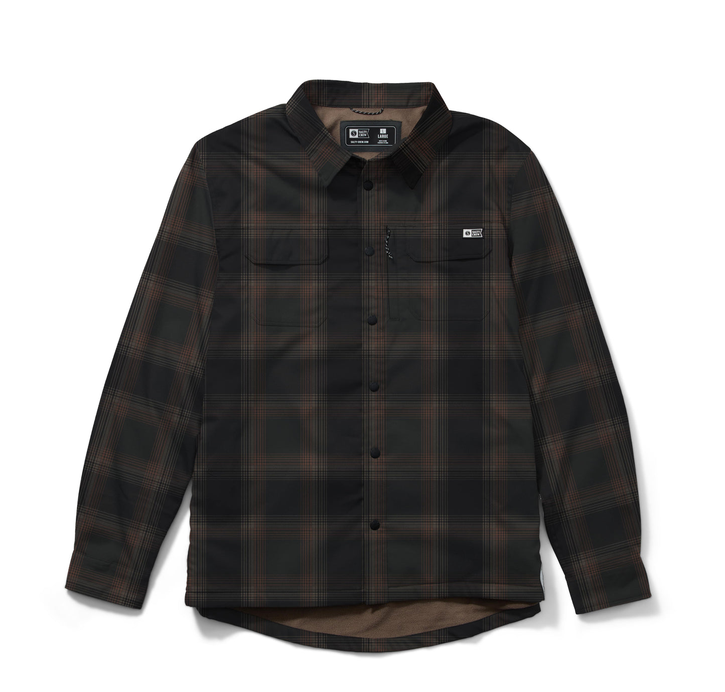 Fathom Ls Tech Shacket - Phantom