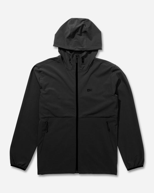 Stowaway Windbreaker Jacket - Black Marle